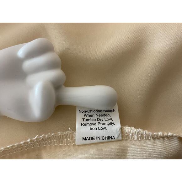 Yellow Tiered Midi XL Dress Short Sleeve Button Front Casual Lightweight - Picture 5 of 9